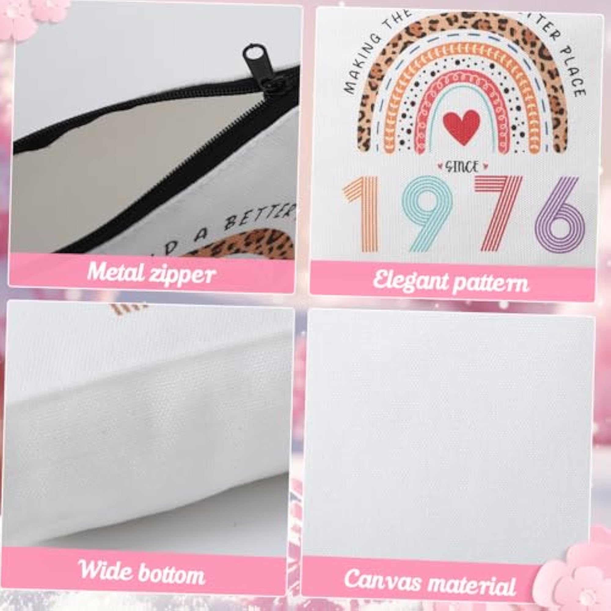 30th Birthday Makeup Bag Gift for Women
